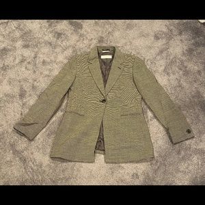 (1) Trendy Vintage Gray Max Mara Designer Blazer/Suit Jacket Women’s Size 10